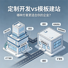 海口建站-定制开发vs模板建站：哪种方案更适合你的企业？
