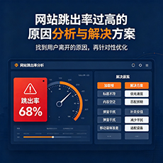 海口建站-网站跳出率过高的原因分析与解决方案
