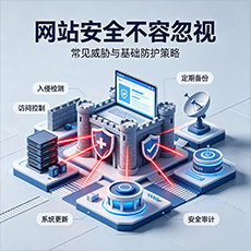 龙华建站-网站安全不容忽视：常见威胁与基础防护策略