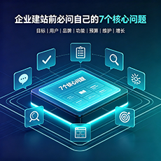海口建站-企业建站前必问的7个核心问题 - 网站建设规划指南