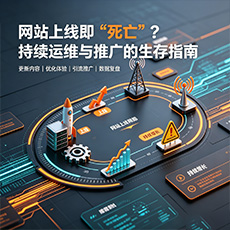海口建站-网站上线即“死亡”?持续运维与推广的生存指南