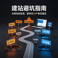 龙华建站-建站避坑指南：从规划到运营，避开这10个常见错误