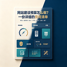 海口建站-网站建设预算怎么做？一份详细的费用清单