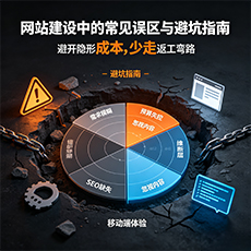 龙华建站-网站建设中的常见误区与避坑指南