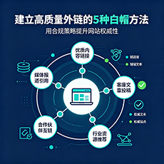 海口建站-建立高质量外链的5种白帽方法